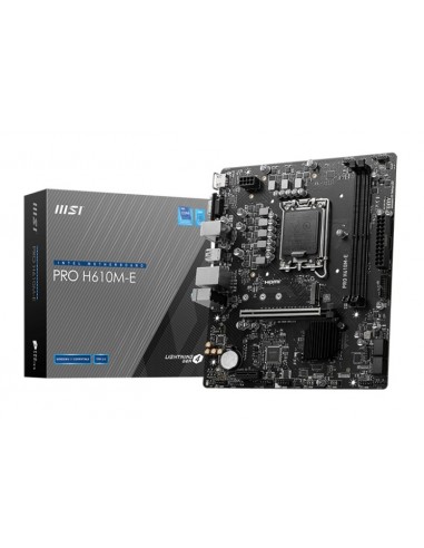 PLACA BASE MSI PRO H610M-E 1700 MATX 2XDDR5