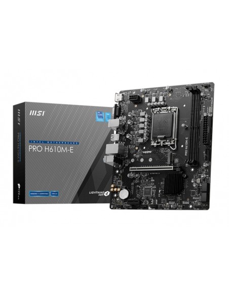 PLACA BASE MSI PRO H610M-E 1700 MATX 2XDDR5