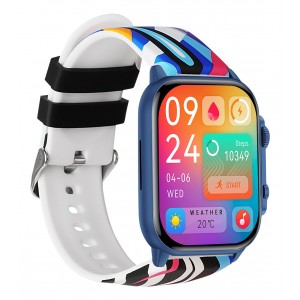 SMARTWATCH TREVI T-FIT 458 A SMART FITNESS BAND AMOLED MWC METAL BL 2