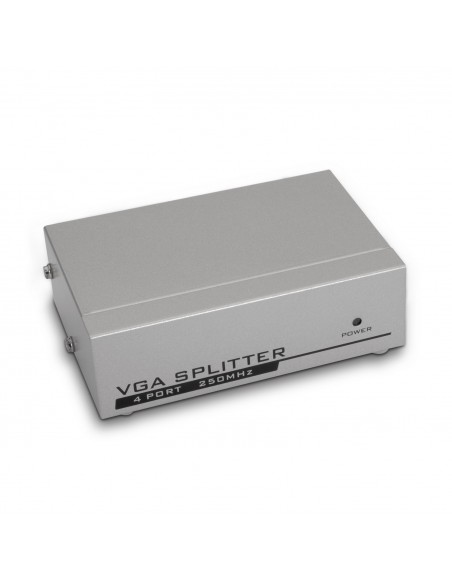 DUPLICADOR AISENS SVGA PARA 4 MONITORES CON ALIMENTACION