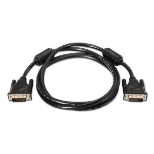 CABLE AISENS DVI DUAL LINK 24+1 CON FERRITA M M NEGRO 1.8M 2