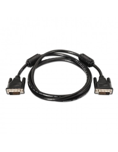 CABLE AISENS DVI DUAL LINK 24+1 CON FERRITA M M NEGRO 1.8M