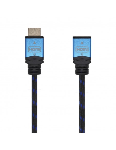CABLE HDMI AISENS V2.0 PROLONGADOR PREMIUM 4K60HZ A M-A H 1.0M