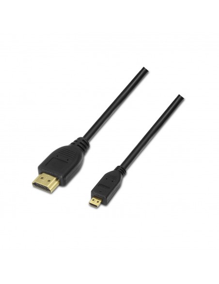 CABLE AISENS MICRO HDMI ALTA VELOCIDAD A M-D M NEGRO 1.8M
