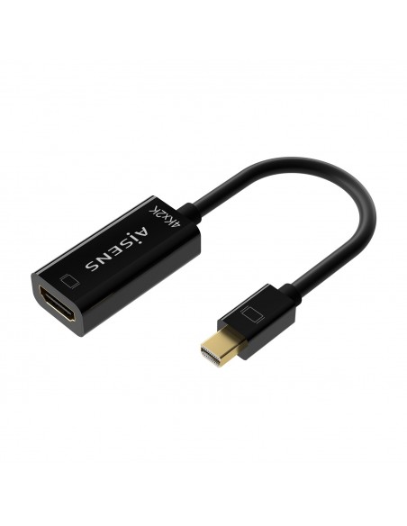 CONVERSOR AISENS MINI DISPLAYPORT V1.2 A HDMI V1.4 4K30HZ A H 15CM