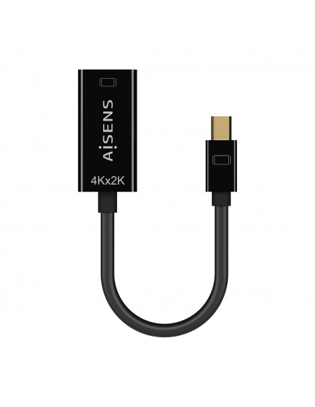 CONVERSOR AISENS MINI DISPLAYPORT V1.2 A HDMI V1.4 4K30HZ A H 15CM