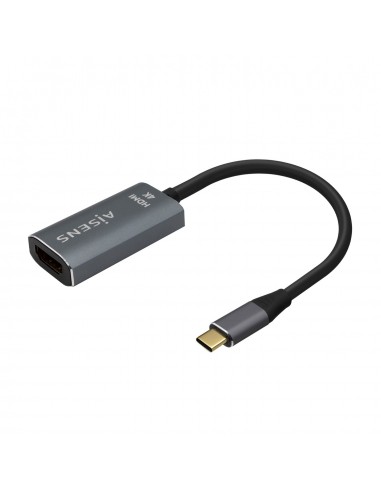 CABLE CONVERSOR AISENS ALUMINIO USB-C A HDMI 4K60HZ GRIS 15CM