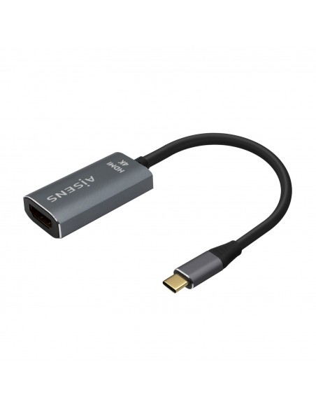 CABLE CONVERSOR AISENS ALUMINIO USB-C A HDMI 4K60HZ GRIS 15CM