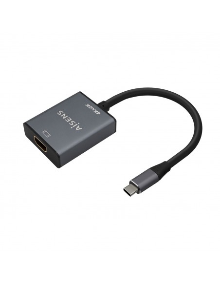 CABLE CONVERSOR AISENS ALUMINIO USB-C A HDMI 4K30HZ GRIS 15CM