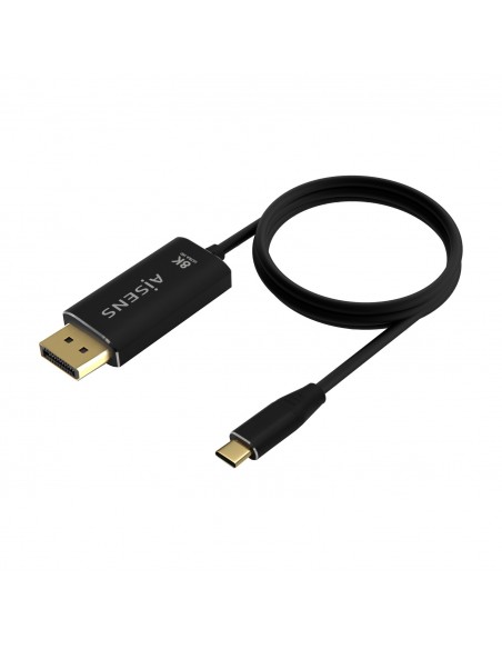 CABLE CONVERSOR AISENS ALUMINIO USB-C A DISPLAYPORT 8K60HZ 1.8M