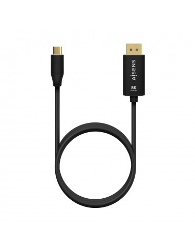 CABLE CONVERSOR AISENS ALUMINIO USB-C A DISPLAYPORT 8K60HZ 1.8M