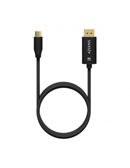 CABLE CONVERSOR AISENS ALUMINIO USB-C A DISPLAYPORT 8K60HZ 1.8M