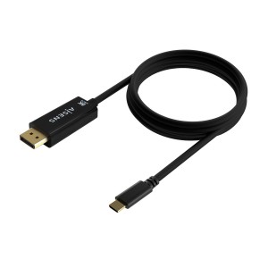 CABLE CONVERSOR AISENS USB-C A DISPLAYPORT 8K60HZ NEGRO 1.8M 2