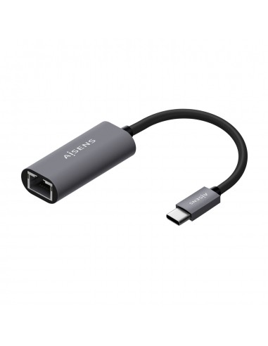 CABLE CONVERSOR AISENS USB3.1 GEN1 USB-C A ETHERNET GIGABIT GRIS 15CM