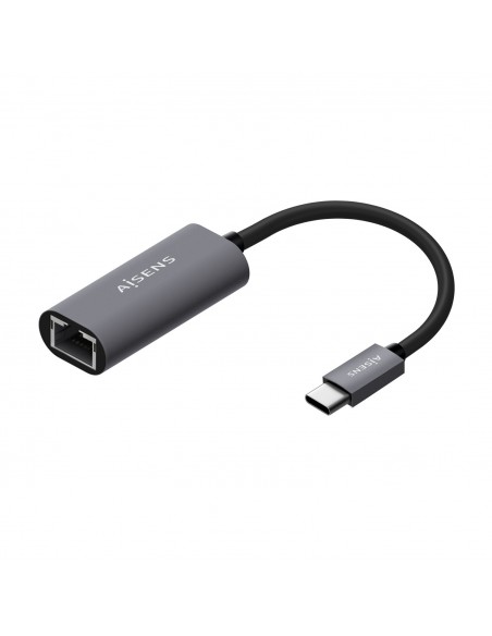CABLE CONVERSOR AISENS USB3.1 GEN1 USB-C A ETHERNET GIGABIT GRIS 15CM