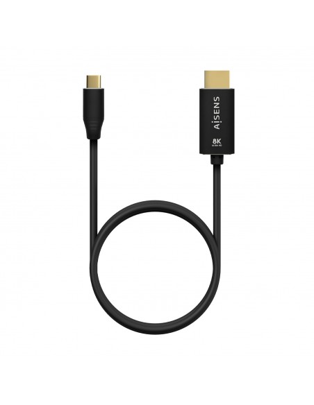 CABLE CONVERSOR AISENS ALUMINIO USB-C A HDMI 2.1 8K60HZ 1.0M