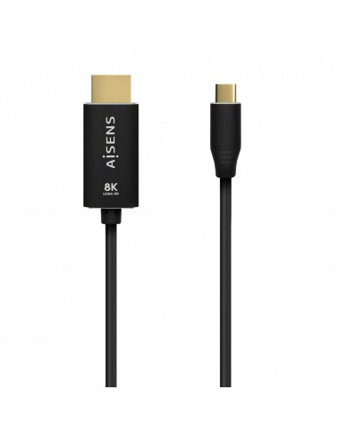 CABLE CONVERSOR AISENS ALUMINIO USB-C A HDMI 2.1 8K60HZ 2.0M