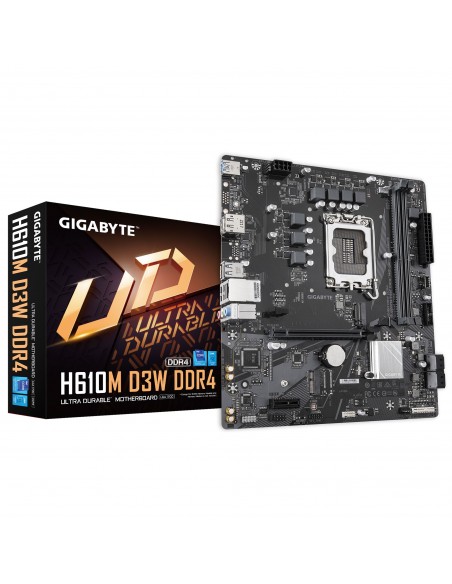 PLACA BASE GIGABYTE H610M D3W S1700 MATX DDR4