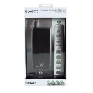 CARGADOR PORTATIL EWENT AUTOMATICO UNIVERSAL 90W 11 PUNTAS 2