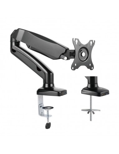 SOPORTE MONITOR EWENT FLEXIBLE MONITOR PLANO 9KG 17"-34" VESA 75x75 o 100x100