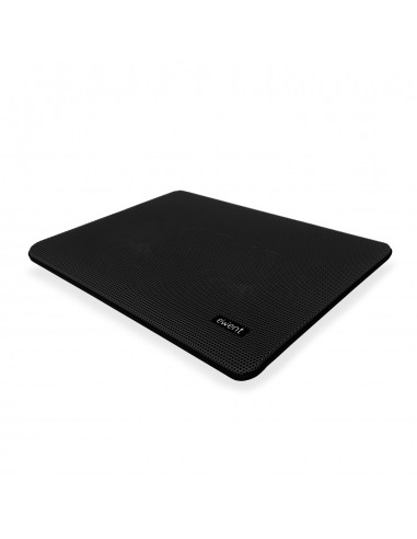 SOPORTE EWENT PARA PORTATIL + 2 VENTILADORES SILENCIOSOS HASTA 17''