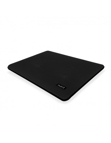 SOPORTE EWENT PARA PORTATIL + 2 VENTILADORES SILENCIOSOS HASTA 17''