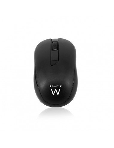 RATON INALAMBRICO EWENT OPTICO 1000 DPI NEGRO