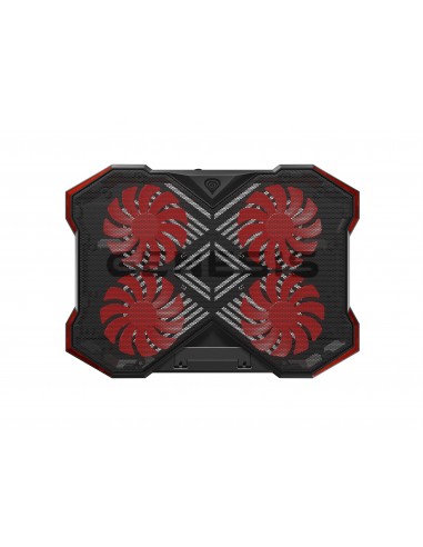 BASE REFRIGERADORA GENESIS OXID 260 15.6-17.3, 2 USB, 4 VENTILADORES