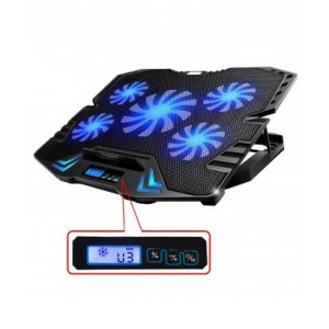 BASE EWENT PORTATIL-5 SILENT FAN UP TO 17"-2P USB-5 SPEED FAN-2 COOLING MODE 2