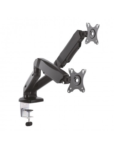 SOPORTE MONITOR AISENS CONTRAPESO GIRATORIO INCLINABLE 2 BRZ 9KG 13"-32" NEGRO