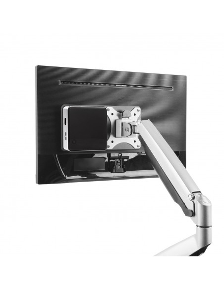 SOPORTE MINI PC AISENS VESA 75×75, 100×100 3KG NEGRO