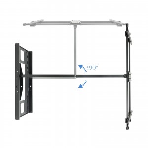 SOPORTE PARED TOOQ LP4380XL-B 43"-80" NEGRO 2
