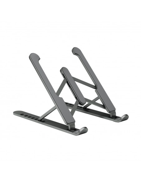 SOPORTE SOBREMESA AISENS AJUSTABLE PARA PORTATIL TABLET GRIS OSCURO