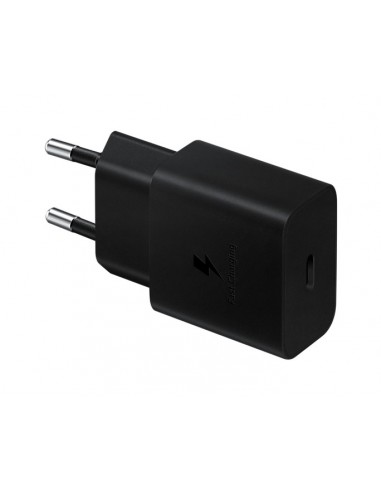 CARGADOR SAMSUNG USB-C 15W BLACK CON CABLE