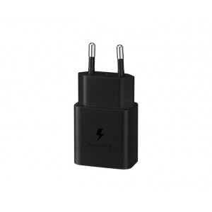 CARGADOR SAMSUNG USB-C 15W BLACK CON CABLE 2
