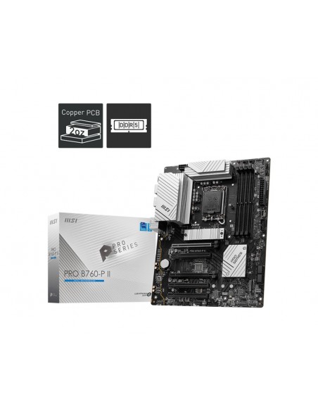 PLACA BASE MSI PRO B760-P II 1700 ATX 4XDDR5