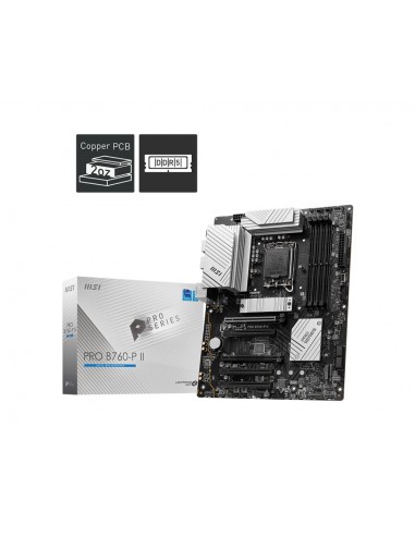 PLACA BASE MSI PRO B760-P II 1700 ATX 4XDDR5