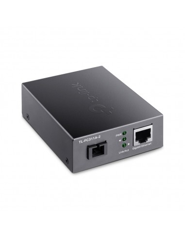 CONVERSOR MEDIOS TP LINK TL-FC311A-2 MONO MODE WDM A-2 SC-RJ45 GIGA 20 KM CONVERSOR MEDIOS TP LINK TL-FC311A-2 MONO MODE WDM A-2 SC-RJ45 GIGA 20 KM