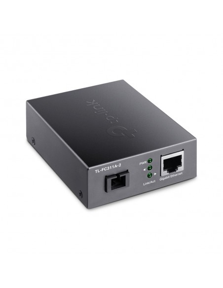 CONVERSOR MEDIOS TP LINK TL-FC311A-2 MONO MODE WDM A-2 SC-RJ45 GIGA 20 KM CONVERSOR MEDIOS TP LINK TL-FC311A-2 MONO MODE WDM A-2 SC-RJ45 GIGA 20 KM