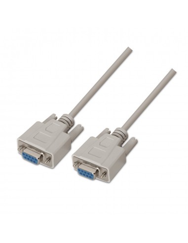 CABLE AISENS SERIE RS232 DB9 H-DB9 H BEIGE 1.8M