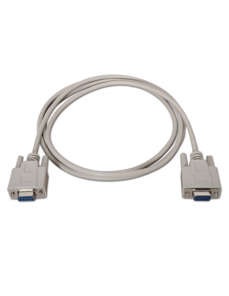 CABLE AISENS SERIE RS232 DB9 H-DB9 H BEIGE 1.8M