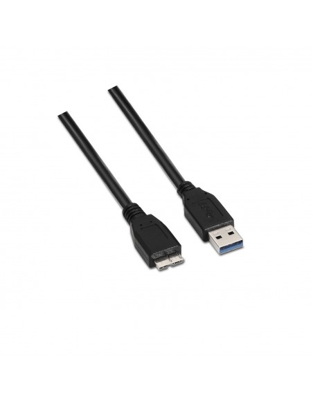 CABLE AISENS USB 3.0 TIPO A M-MICRO B M NEGRO 1.0M