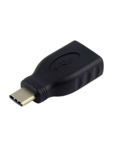 ADAPTADOR AISENS USB 3.1 GEN1 5GBPS 3A TIPO USB-C M-A H NEGRO