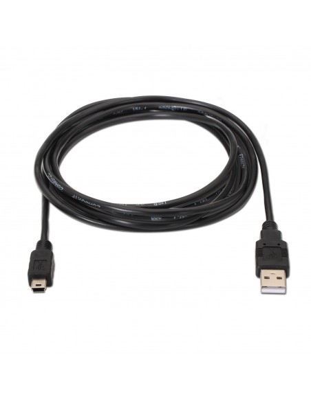 CABLE AISENS USB 2.0 TIPO A M-MINI B M NEGRO 1.0M