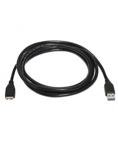CABLE AISENS USB 3.0 TIPO A M-MICRO B M NEGRO 2.0M