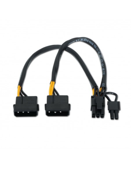 CABLE AISENS TARJETA GRA?FICA 2XMOLEX 4PIN M-PCI-E(MOLEX 6+2PIN) M 20CM
