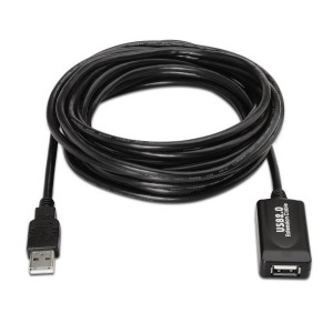 CABLE AISENS USB 2.0 PROLONGADOR AMPLIFICADOR A M-A H 10M NEGRO 2