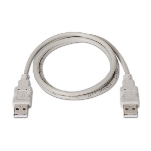 CABLE AISENS USB 2.0 TIPO A M-A M BEIGE 2.0M 2