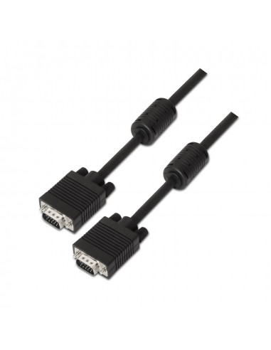 CABLE AISENS SVGA CON FERRITA HDB15 M-HDB15 M NEGRO 1.8M