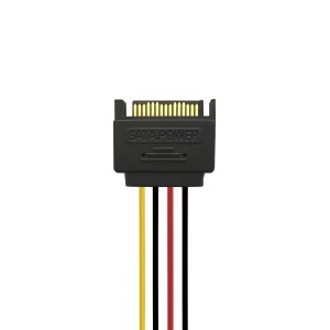 CABLE ALIMENTACION AISENS SATA M-2XSATA H 20CM 2